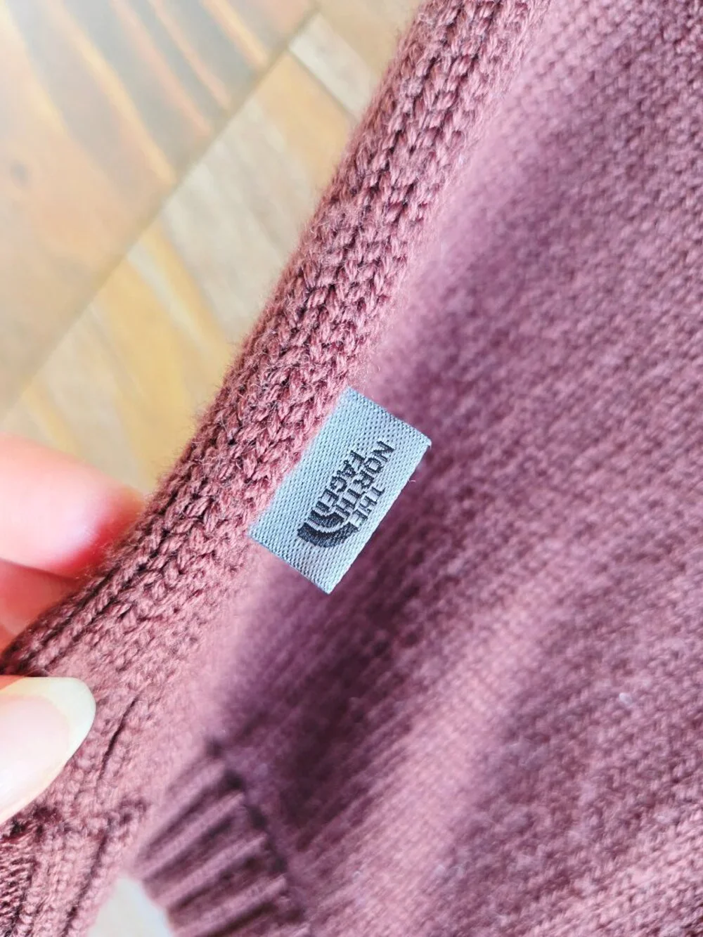 The North Face A5 Series Wool Blend Ribbed-Crew neck Sweater Brown